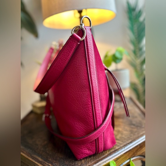 Coach Marlon Leather & Suede Hobo - Picture 4 of 12